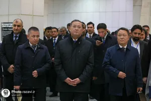 تشرف شرکت کنندگان بیست و هشتمین اجلاسیه سازمان اکو به حرم مطهر رضوی