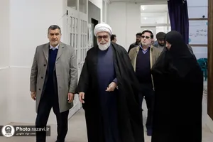 حضور تولیت آستان قدس رضوی در جمع طلاب مکتب نرجس
