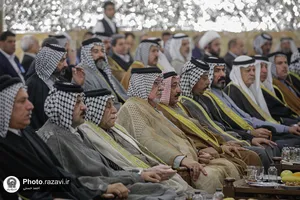 دیدار تولیت آستان قدس رضوی با شیوخ عشایر عراق