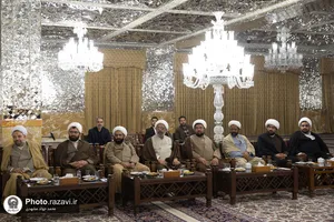 دیدار ائمه جمعه استان سیستان و بلوچستان با تولیت آستان قدس رضوی