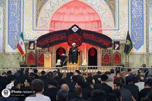 عزاداری هیئات مذهبی سراسر کشور در حرم مطهر رضوی