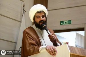 آیین تکریم خادمین کشیک هفتم یگان حفاظت آستان قدس رضوی