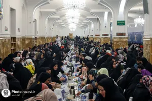 جشن تکلیف روزه اولی&zwnj;ها در حرم مطهر رضوی