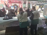 خدمت بی‌وقفه خادم‌یاران مازندران در مرز مهران/ گزارش ویدئویی