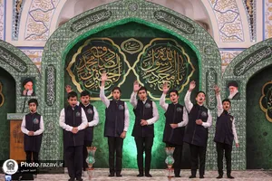 بزرگداشت فرماندهان شهید دفاع مقدس در حرم مطهر رضوی