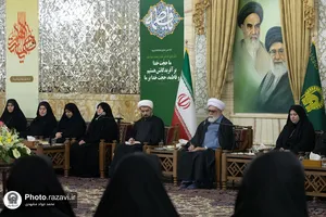 دیدار جمعی از بانوان نخبه رشته&zwnj;های پزشکی و دانشگاهی با تولیت آستان قدس رضوی