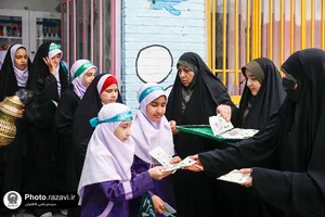 چهارشنبه&zwnj;های امام رضایی در دبستان دخترانه غزالی