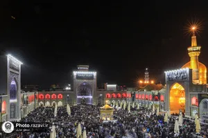 حال و هوای حرم مطهر رضوی در دهه آخر صفر