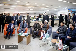 حضور مدیر عالی حرم مطهر امام رضا علیه&zwnj;السلام در دفتر رسانه&zwnj;های استان خراسان رضوی