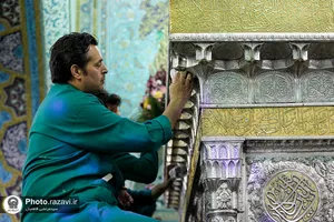 آماده&zwnj;سازی حرم مطهر رضوی در دهه کرامت