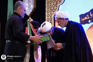 عزاداری سنتی شب ششم محرم در &laquo;حسینیه حرم&raquo;