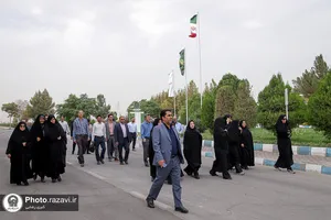 بازدید کارکنان آستان قدس رضوی از کارخانه لبنی رضوی