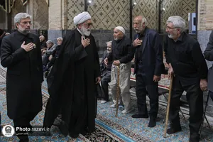 همایش پیرغلامان اهل بیت علیهم&zwnj;السلام در حرم مطهر رضوی