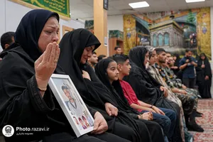 بازدید خانواده شهدا از نسیم رضوان