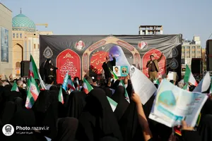 راهپیمایی روز عفاف و حجاب در مشهد