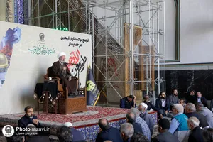 گردهمایی موکب&zwnj;داران اربعین در حرم مطهر
