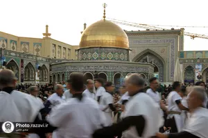 هیئت عزاداران خراسان جنوبی در حسینیه حرم