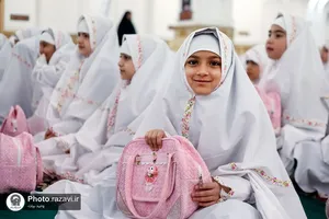 جشن تکلیف 800 دانش&zwnj;آموز دختر