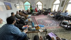نشستی برای توسعه فعالیت کانون های خدمت رضوی در استان های شمالی