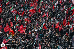 تشییع پیکر رهبر شهید انقلاب در مشهد مقدس-4
