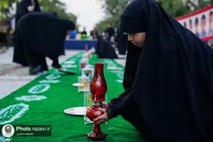 سفره حضرت رقیه سلام الله علیها در مشهد
