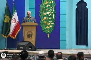 آیین شکرانه خدمت در حرم مطهر رضوی