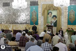 جشن عید سعید غدیر خم با حضور تولیت آستان قدس رضوی