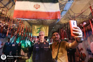 موکب امام رضا علیه&zwnj;السلام در حرم مطهر رضوی