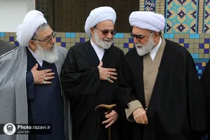 تشییع پیکر آیت الله شیخ حبیب الله احمدی