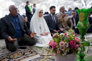آغاز زندگی مشترک در حرم امام رضا علیه‌السلام
