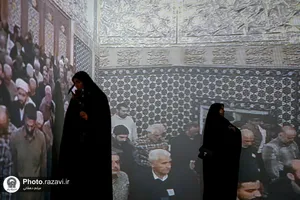  بازدید خواهران خدمه حرم مطهر رضوی از بخش&zwnj;های مختلف حرم امام رضا علیه&zwnj;السلام 
