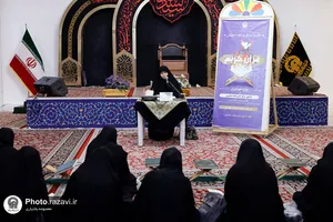 جلسه سنتی قرآن کریم در حرم مطهر رضوی