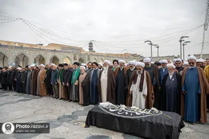 تشییع پیکر حجت&zwnj;الاسلام والمسلمین محمدباقر واعظی نژاد