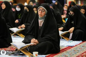 تشییع پیکر مطهر شهید گمنام در دبیرستان دخترانه امام رضا علیه&zwnj;السلام