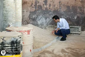 بازدید کارکنان آستان قدس رضوی از شرکت فرش و آرایه&zwnj;های رضوی
