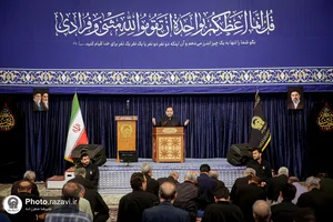 عزاداری شام اربعین حسینی در حرم مطهر رضوی