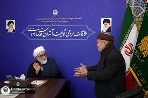 دیدار مردمی تولیت استان قدس رضوی