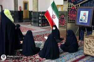 دومين نشست قرآنی دخترانه رضوانيه در حرم مطهر رضوی