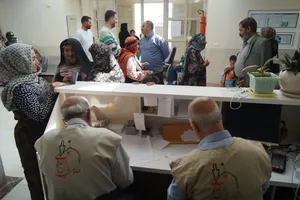 خدمت&zwnj;رسانی خادم&zwnj;یاران رضوی در اردوی جهادی سلامت نقدوز اهر + تصاویر