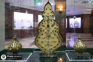 رونمایی از قطعات تازه شناسایی شده ضریح فولادی
