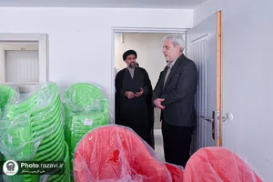 بازدید مدیران آستان قدس رضوی از فرایند توزیع اقلام آموزشی و فرهنگی مهدالرضا علیه&zwnj;السلام