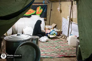 موکب خدمت رسانی به زائران در شاهرود