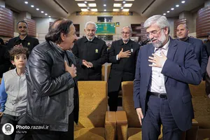 آیین تجلیل از مجید مجیدی در حرم مطهر رضوی
