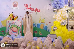 جشن تکلیف دوهزار نفری دختران مشهدی-1