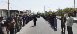 مراسم عزاداری دهه پایانی ماه صفر برگزار شد