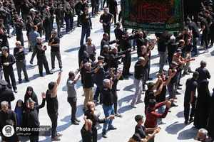 عزاداری روز شهادت امام رضا علیه&zwnj;السلام در حرم مطهر رضوی-2