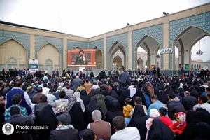 مراسم سخنرانی نوروزی رهبر معظم انقلاب اسلامی در حرم مطهر رضوی - 2