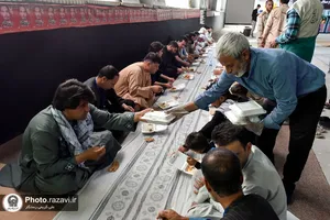 خدمت رسانی به زائران اربعین حسینی در مرز دوغارون