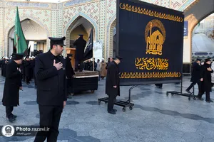 عزاداری هیئت عالم آل محمد در روز شهادت امام کاظم علیه&zwnj;السلام
