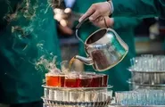 عطری از جنوب در هوای حرم؛ روایت خدمت خادمان بوشهری در چایخانه